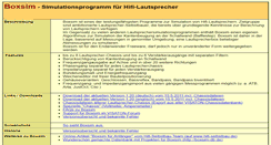 Desktop Screenshot of boxsim.de